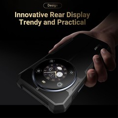 Unlock 4G Rugged Phone Rear Display Android 15 Outdoor 10600mAh FOSSiBOT F109S