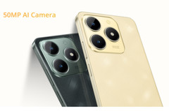 Realme C61 4G LTE Sparkle Gold – 6GB RAM – 256GB ROM – Unlocked – NEW SEALED