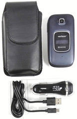Kyocera Cadence S2720 – Blue and Black ( Verizon ) 4G VoLTE Flip Phone – Bundled