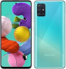 Samsung Galaxy A51 SM A515U 128GB Prism Crush Blue Unlocked -EXCELLENT 9+/10!