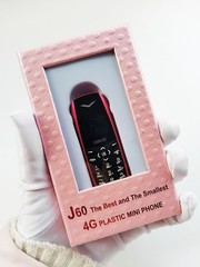 LONG-CZ J60 plastic Mini Mobile 4G 64GB Smallest phone (Unlocked)
