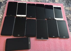 Lot of 81 LG smartphones for parts READ FULL DESCRIPTION!