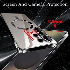 Case for Samsung Galaxy S26 Ultra with 2 Screen Protector TPU Back Cover