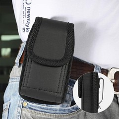 Flip Phone Case with Belt Loop Clip Magnetic Closure Leather Wallet Case for Alc