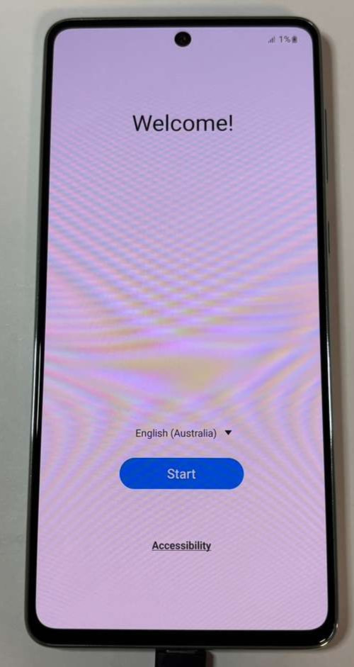 Samsung Galaxy A73 5G 128GB Unlocked Dual SIM Mint Android (SM-A736B) (A Grade)