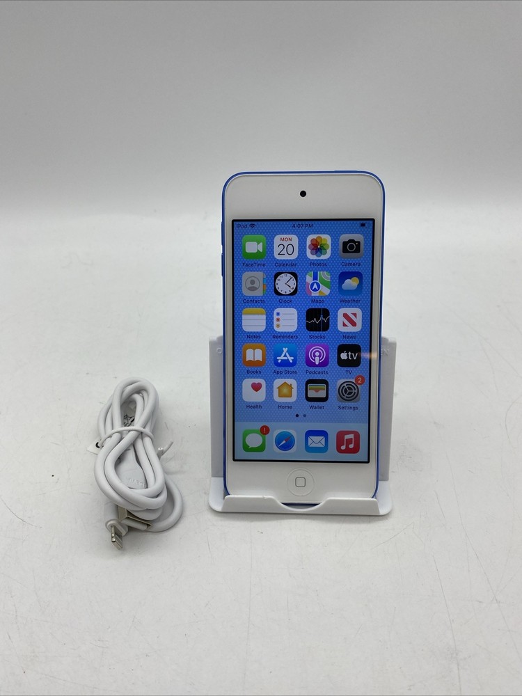 Apple iPod Touch 7th Gen A2178 32GB Media Player Wi-Fi Blue iOS 15 (S5:15)