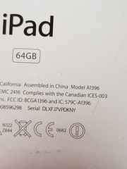 Lot of 8 Apple iPad A1458/ A1459/ A1395/A1396 16GB or 32GB or 64GB Tablet parts