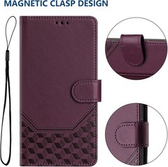 Wallet Case for Motorola Moto Edge 5G 2025, RFID Blocking Credit Card Holder
