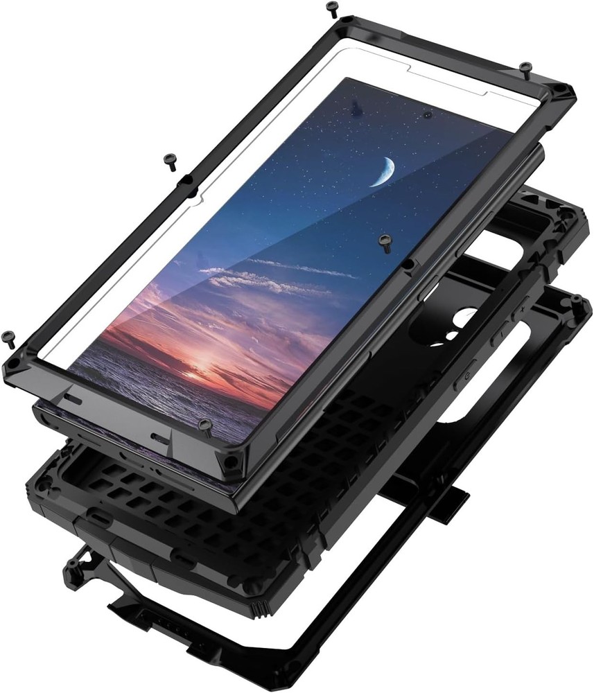 Metal Phone Case Designed for Samsung Galaxy S26 Ultra 6.9 inch Heavy Duty Cover