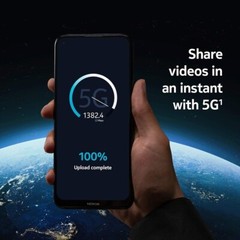 Unlocked Nokia 8.3 5G 64G DUAL SIM WiFi Fingerprint Polar Night Blue OPEN BOX