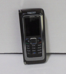 Nokia E90 Slide Cell Phone 3G Bluetooth GPS NoteBook Camera Battery Untested