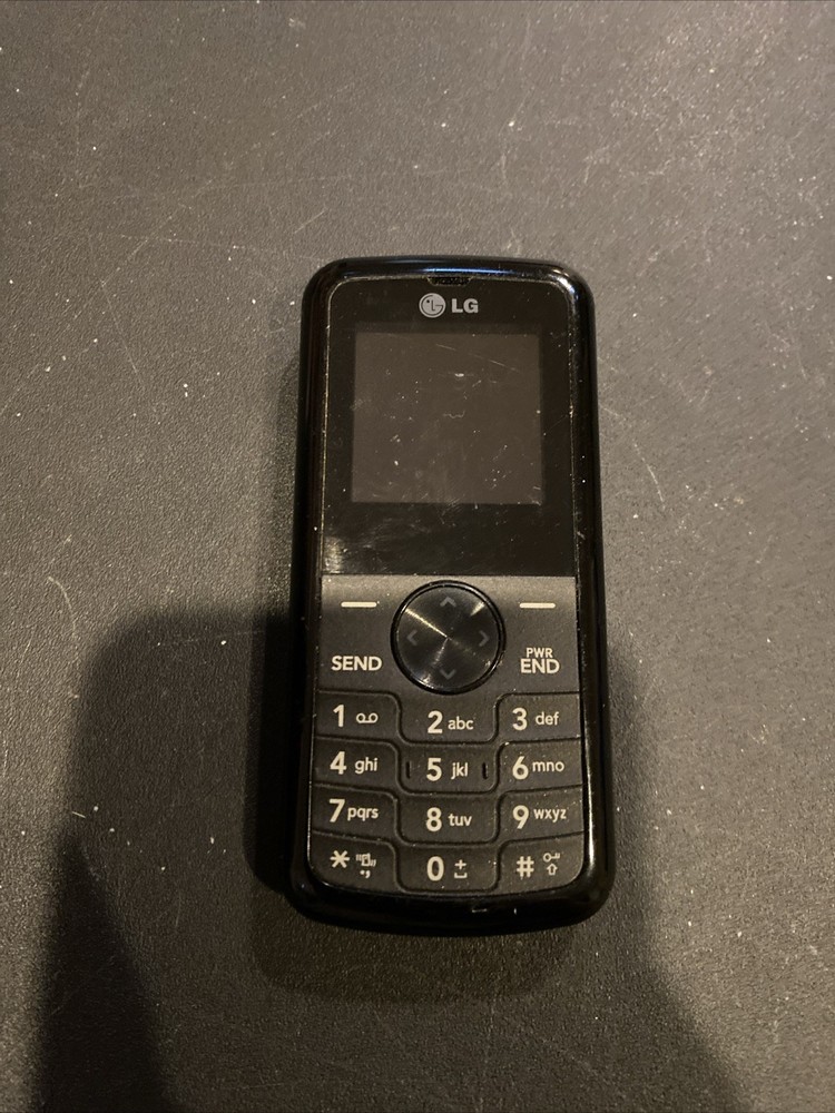 LG 300G / TFLGA300GB Black TracFone Cell Phone Rare Cellular Candybar Phone F