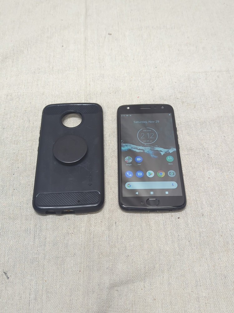 Motorola Moto X4 32GB Super Black (Unlocked, Android One) Bundle W Extras