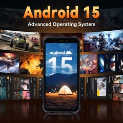 OUKITEL G3 Rugged Smartphone Android 15 16GB+128GB/1TB TF 6300mAh 6.0″ T-Mobile