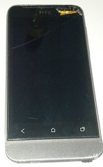 HTC One V 4GB Gray Unknown Carrier CDMA Smartphone Bad Digitizer