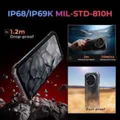 Smartphones HOTWAV T7S Robustes Mobiltelefon 6,52 in Andriod13 Handy NFC 6280mAh