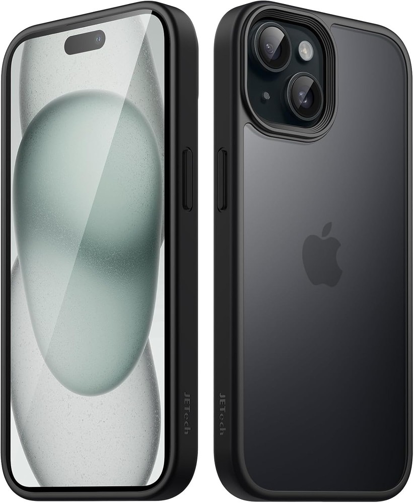 Matte Case for iPhone 15 Plus 6.7-Inch, Shockproof Military Grade Drop Protectio