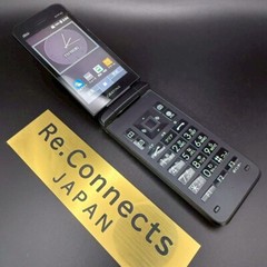 KYOCERA KYF42 BLACK GRATINA 4G WIFI KEITAI ANDROID FLIP PHONE UNLOCKED JAPAN