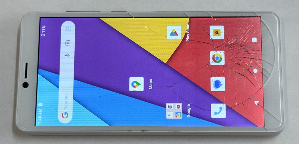 UNLOCKED MAZE SPEED MS5614G 4G LTE ANDROID SMART PHONE *CRACKS *READ