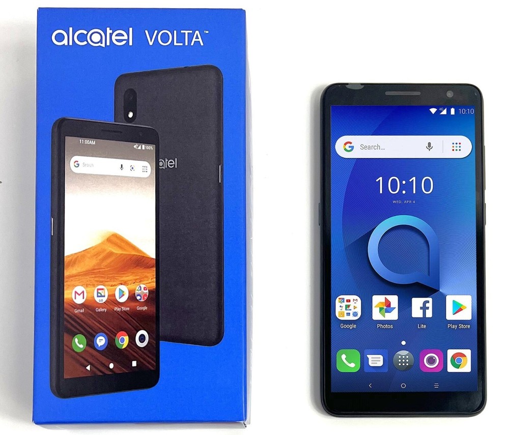 Alcatel VOLTA 5.5″ Display 4G LTE Unlocked + Free Sim $11 Month Plan