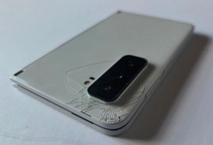 White Microsoft Surface Duo 2 Android Phone 128GB -Works but CRACKS near Camera