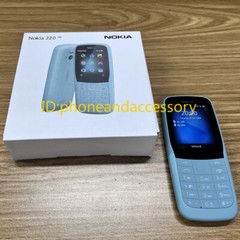 Nokia 220 4G FM radio Bluetooth 0.3MP 24MB 16MB RAM Unlocked cell Phone Dual SIM