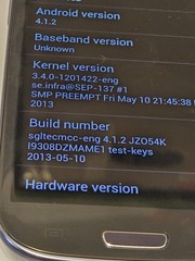 Samsung Galaxy S III (GT-I9308D) Development/Prototype ENGINEERING UNIT
