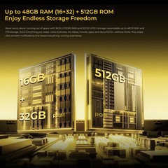 7.2″ 5G OUKITEL WP60 Rugged Phone Android 15 Waterproof NFC Mobile 512G Dual SIM