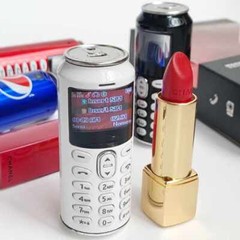 Fashion Coke Pepsi Design Mini Unlocked Dual Sim Bluetooth Mobile Phone Camera