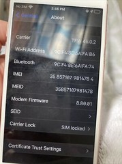 Apple iPhone 6s – 128GB – Rose Gold (TracFone) A1688 (CDMA + GSM)