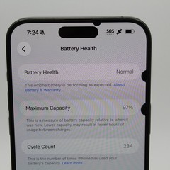 Apple iPhone 15 Pro Max A2849 256GB Poor Condition | Black | AT&T ONLY