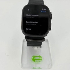 Unlocked Apple Watch Ultra 3 49MM Black Titanium Black Sport Band MF0J4LW/A
