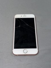 Apple IPhone 6s Pink 4.7in Smartphone Cracked Screen Faulty Parts Read