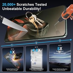 3PCS Screen Protector for Motorola Edge 2025 6.70 Inch Case Friendly Tempered Gl