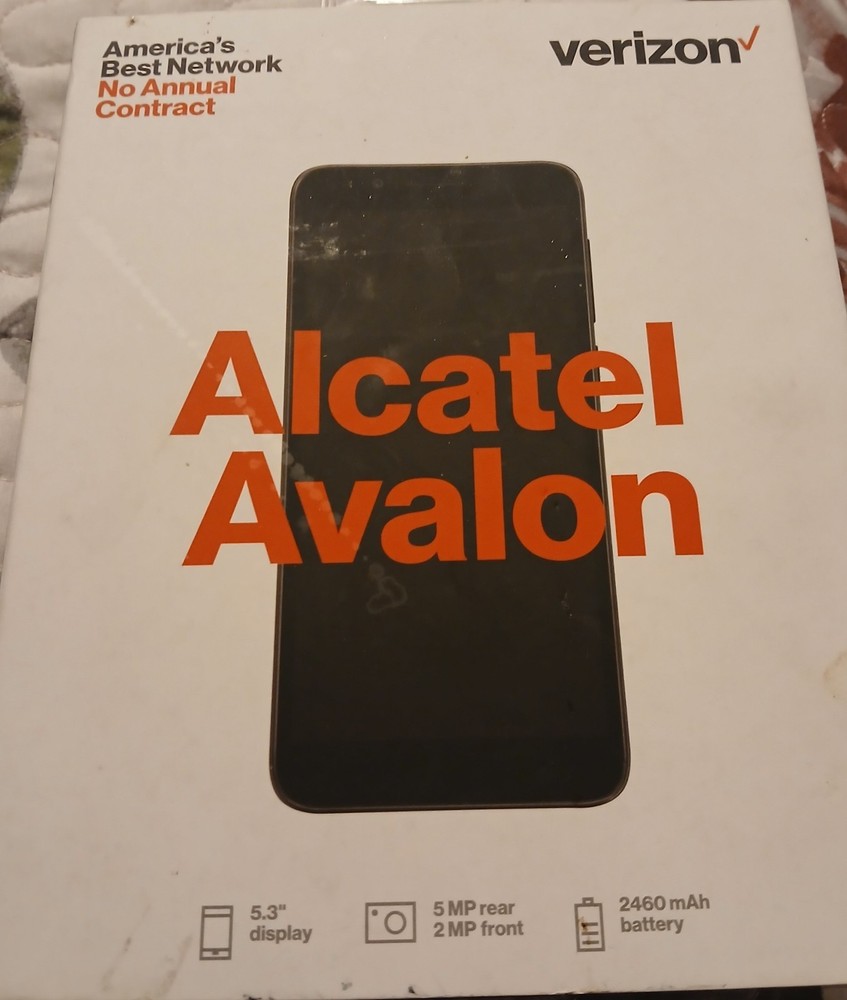 New In The Box Alcatel Avalon Verizon Smartphone 16 GB Android Cellphone