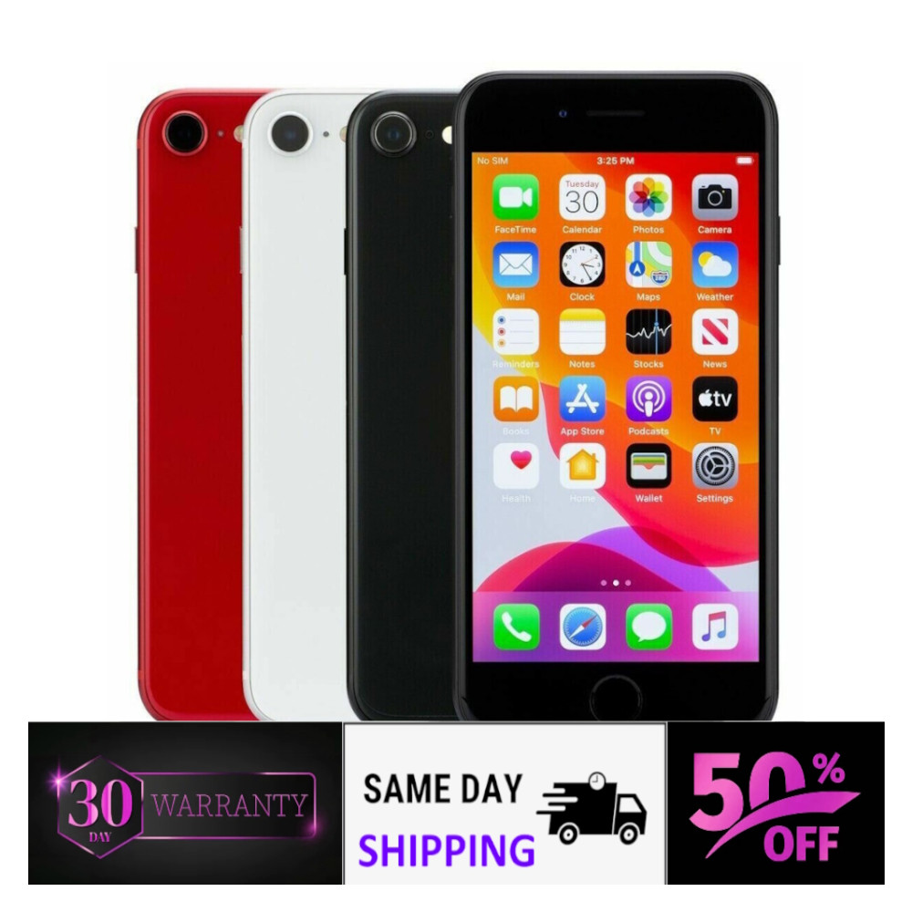 Apple iPhone 8 64GB 128GB 256GB Verizon AT&T T-Mobile Red Silver Space Gray