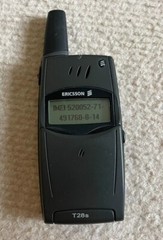 Ericsson T28 – 0.5 MB – Black (Unlocked) 2G GSM mobile phone english language