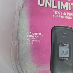 Samsung GUSTO 2 SCHU365HPP Gray Verizon Flip Phone – NEW/SEALED