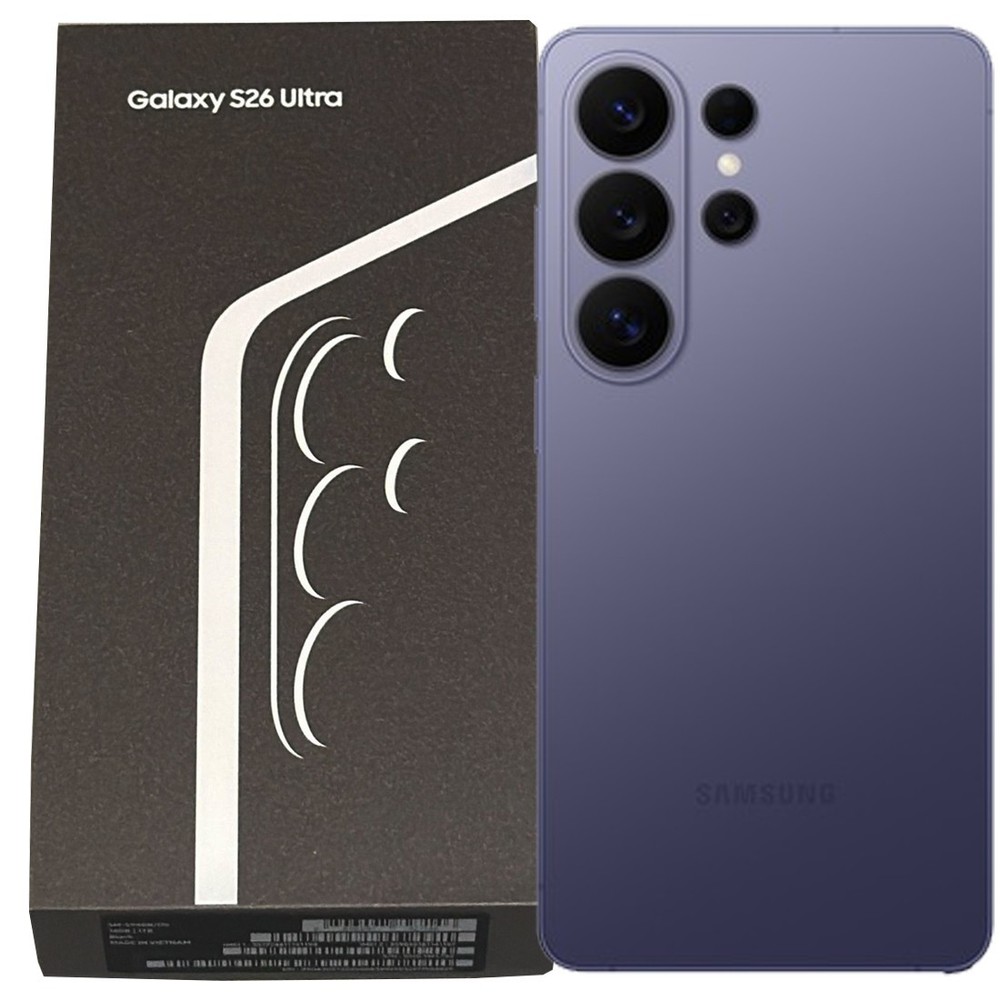 Samsung Galaxy S26 Ultra 5G (GSM) SM-S948B 512GB 12GB RAM Snapdragon – Violet