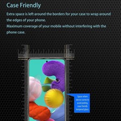 [3+2] Screen Protector & Camera Lens Protector for Samsung Galaxy A51 4G / 5G 9H
