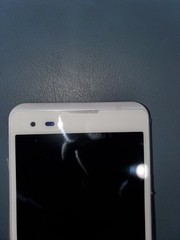 LG LS676 Tribute HD Sprint Cell Phone with Factory Protective Film (White)