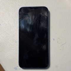 Apple iPhone Blue Smartphone 12MP Camera iOS Built-In Memory Slate Style