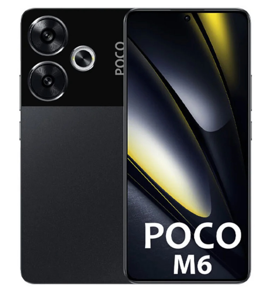 Xiaomi POCO M6 4G LTE Black – 8GB RAM – 256GB ROM – Global Version – NEW SEALED