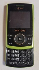 Samsung Propel SGH-A767 – Green and Black (AT&T) Cellular Phone UNTESTED AS-IS