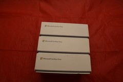 Open Box Factory Unlocked Microsoft Surface Duo 128GB Glacier White 1930