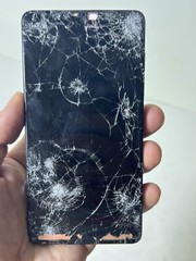 Essential Phone (PH-1) 128GB – Black (Unlocked) Smartphone – AS-IS Broken Screen
