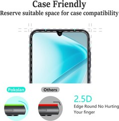 Clear 3-Pack Tempered Glass Screen Protectors for Samsung Galaxy A26 5G Anti-Scr