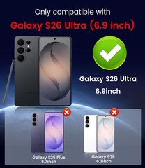 For Samsung Galaxy S26 Ultra Case with Heavy Duty Shockproof Protective Cover