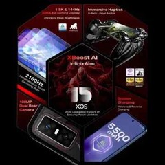 Infinix GT 30 Pro 8GB RAM 256GB ROM-Dark Flare ( NO TARIFFS IN USA )