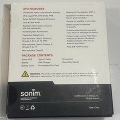 Sonim XP3 XP3800 – 8GB – Black Dual SIM Rugged Flip Phone SPRINT